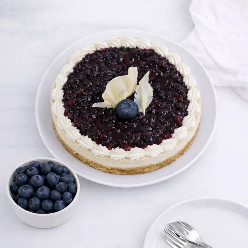 Blueberry Cheese Cake 4 Portion - Cakes gift from Buy Any Flowers Dubai in Al Quoz Industrial Area 4, Dubai, UAE - image 4