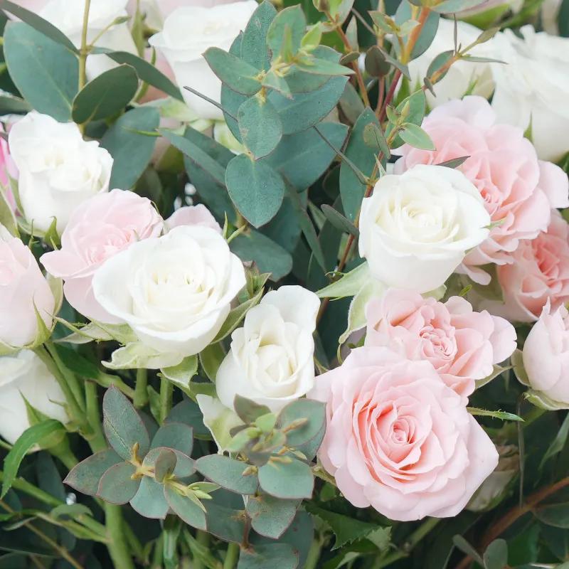 Pastel Baby Roses Arrangement - Flowers gift from Buy Any Flowers Dubai in Al Quoz Industrial Area 4, Dubai, UAE - image 2