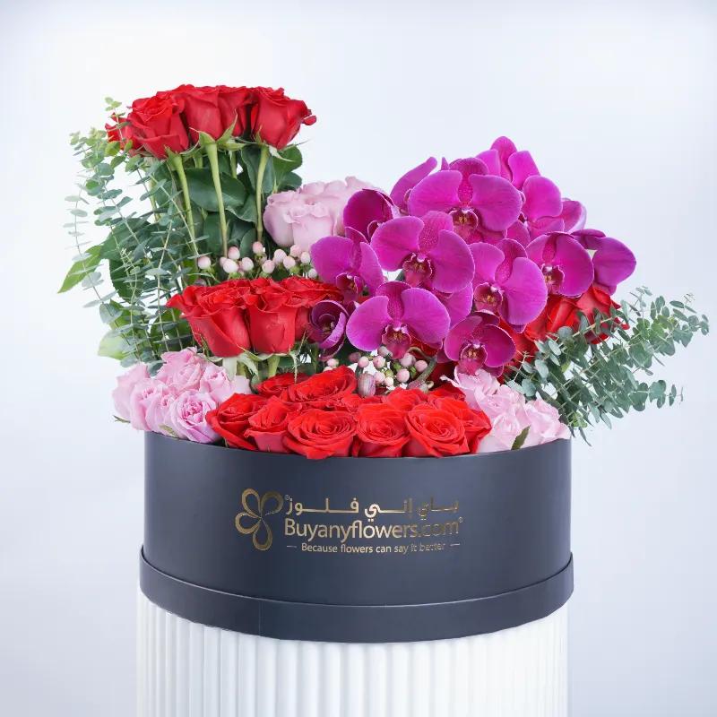 Grand Embrace Floral Box in Dubai