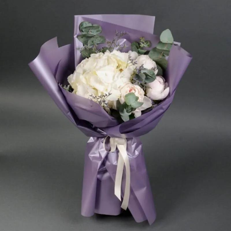 Peonies and Hydrangea Bouquet - Flowers gift from Buy Any Flowers Dubai in Al Quoz Industrial Area 4, Dubai, UAE