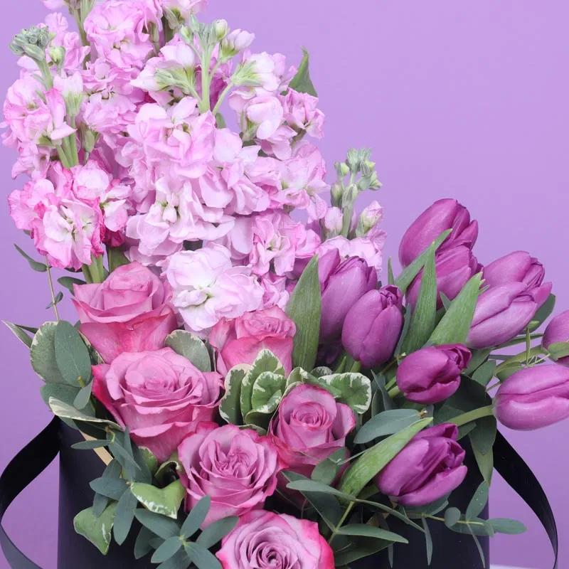 Boss Lady Flower Box - Flowers gift from Buy Any Flowers Dubai in Al Quoz Industrial Area 4, Dubai, UAE - image 3