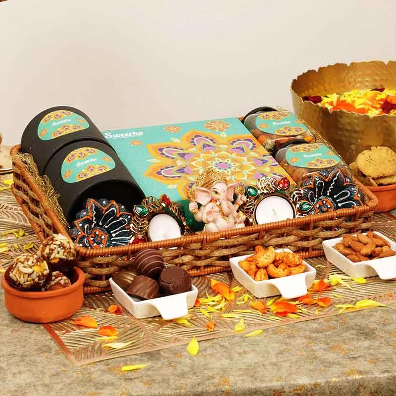 Diwali Wishes Gourmet Hamper thumbnail 3