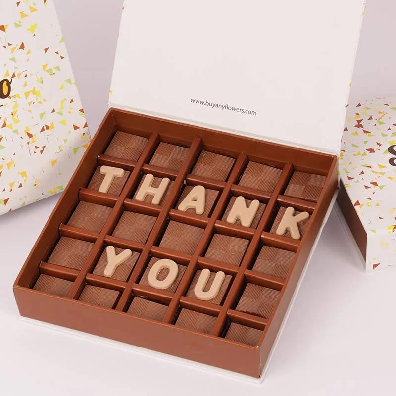 Thank You Chocolates By Sweecho - Chocolates gift from Buy Any Flowers Dubai in Al Quoz Industrial Area 4, Dubai, UAE - image 3