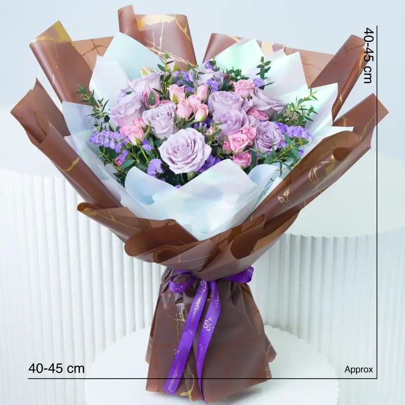 Lavender Blush Bouquet - Flowers gift from Buy Any Flowers Dubai in Al Quoz Industrial Area 4, Dubai, UAE - image 4