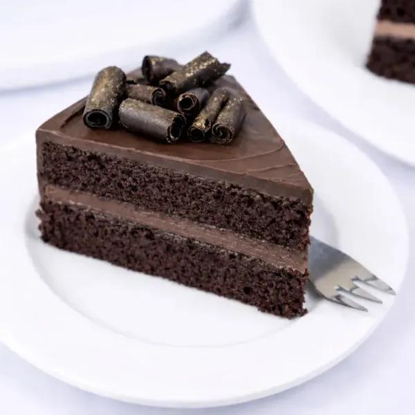 Chocolate Fudge Cake 4 Portion - Cakes gift from Buy Any Flowers Dubai in Al Quoz Industrial Area 4, Dubai, UAE - image 3