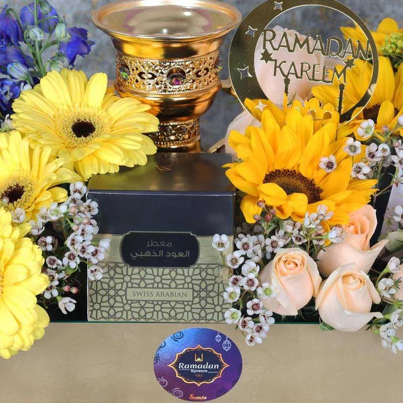 Ramadan Floral Hamper Golden thumbnail 3