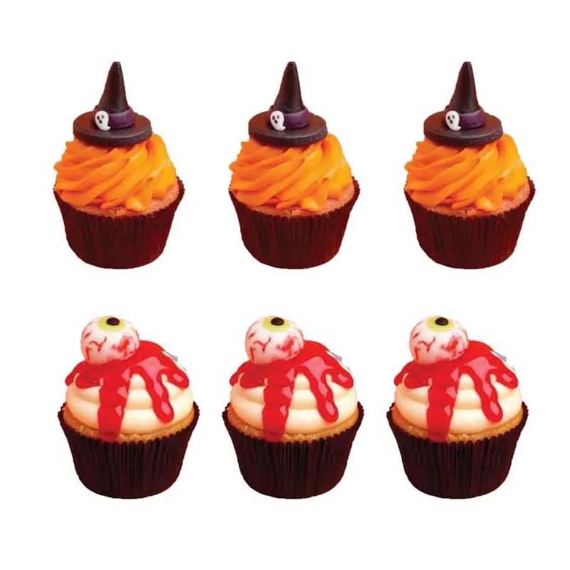 Halloween Cupcakes 6 Pcs