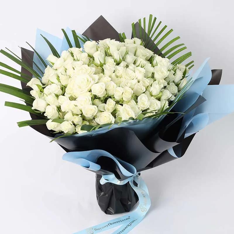 Ice 51 Baby Roses - Flowers gift from Buy Any Flowers Dubai in Al Quoz Industrial Area 4, Dubai, UAE - image 2