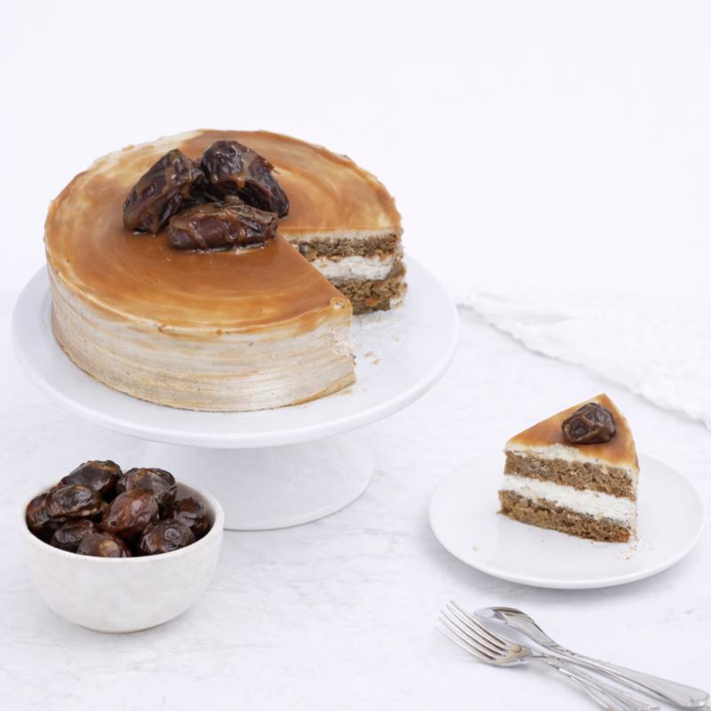 Dates Caramel Cake 4 Portion - Cakes gift from Buy Any Flowers Dubai in Al Quoz Industrial Area 4, Dubai, UAE - image 3