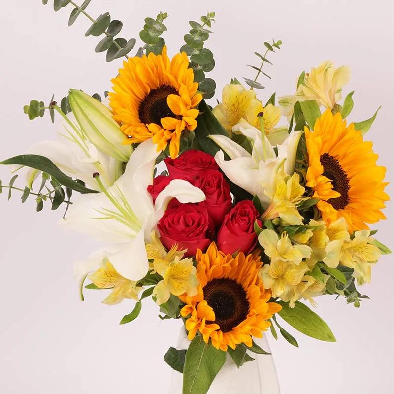 Vivid Flowers in Vase thumbnail 2