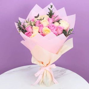 باقة الجمال و السحر  من 21 وردة 1
