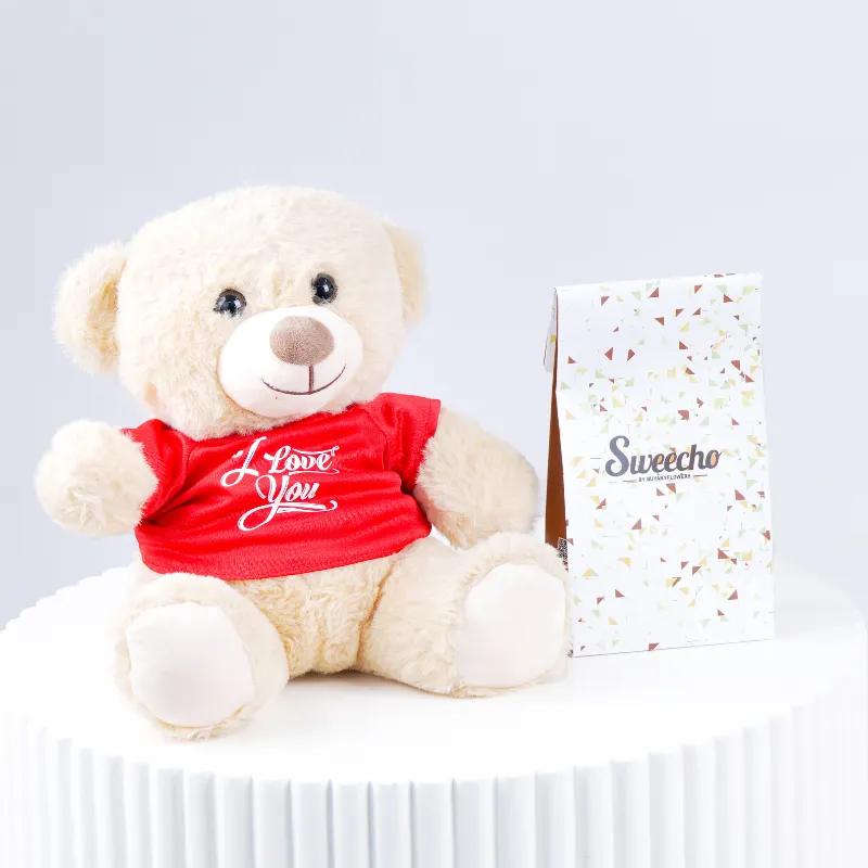 Cutie Pie 7 Roses Bouquet Trio - Gift Sets gift from Buy Any Flowers Dubai in Al Quoz Industrial Area 4, Dubai, UAE - image 3