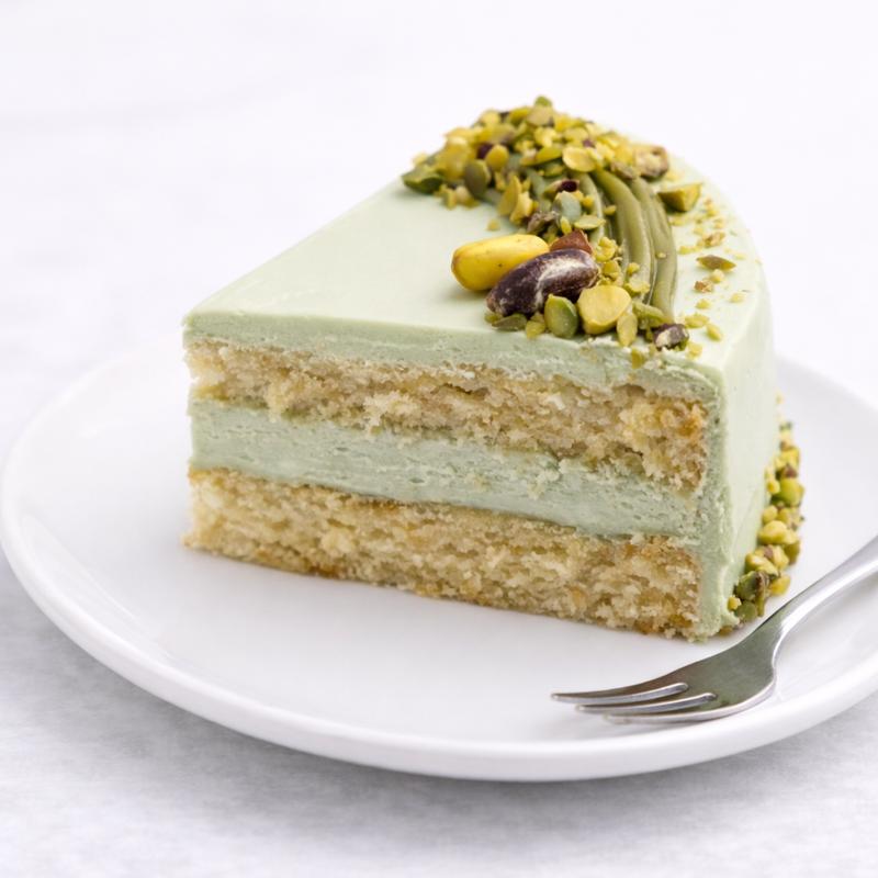 Delightful Pistachio Cake 4 Portion - Cakes gift from Buy Any Flowers Dubai in Al Quoz Industrial Area 4, Dubai, UAE - image 4