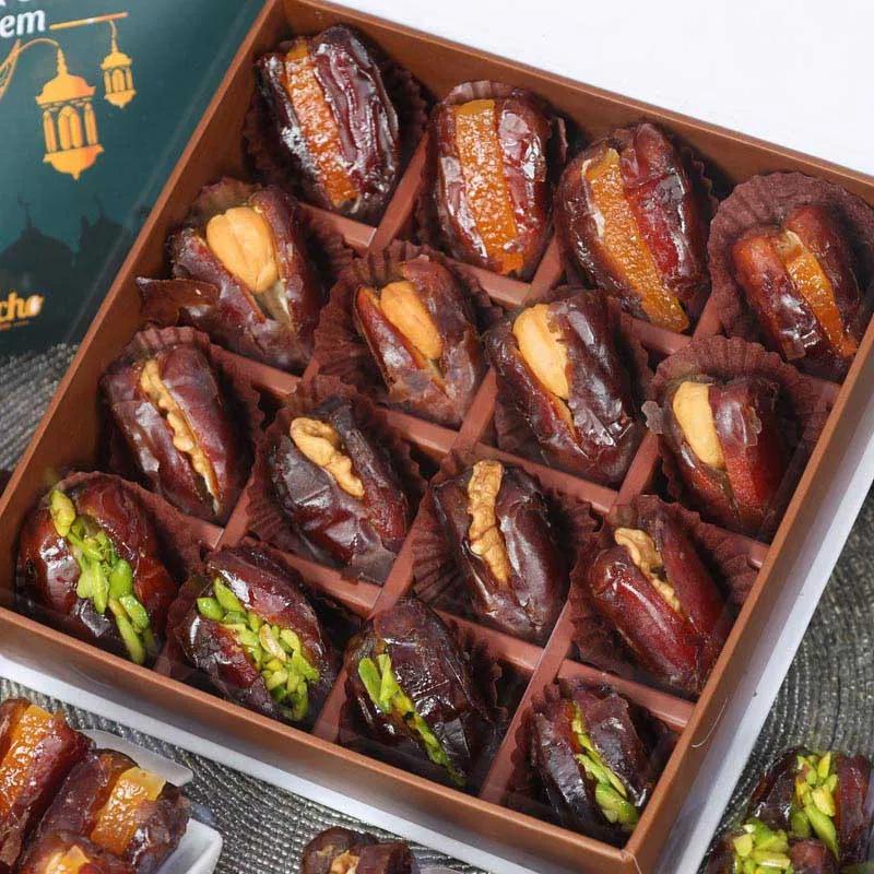 Ramadan Stuffed Dates By Sweecho 16 Pcs Green thumbnail 3