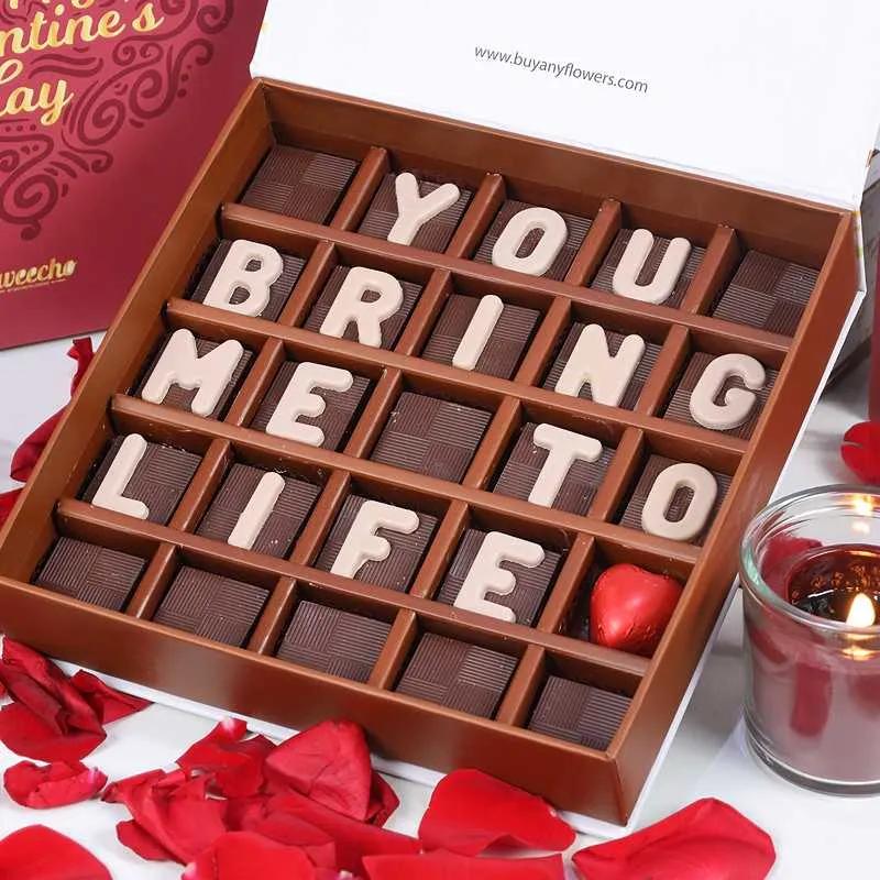 Valentine You Bring Me To Life Chocolates By Sweecho thumbnail 2