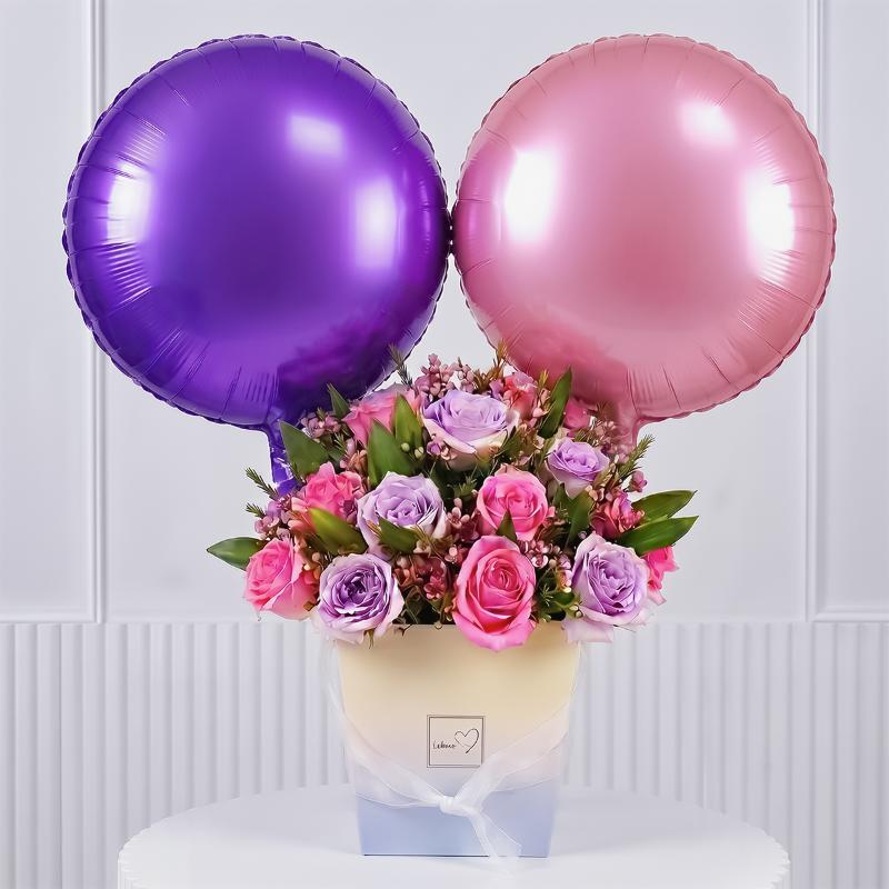 Beauty Queen and Balloon - Gift Sets gift from Buy Any Flowers Dubai in Al Quoz Industrial Area 4, Dubai, UAE