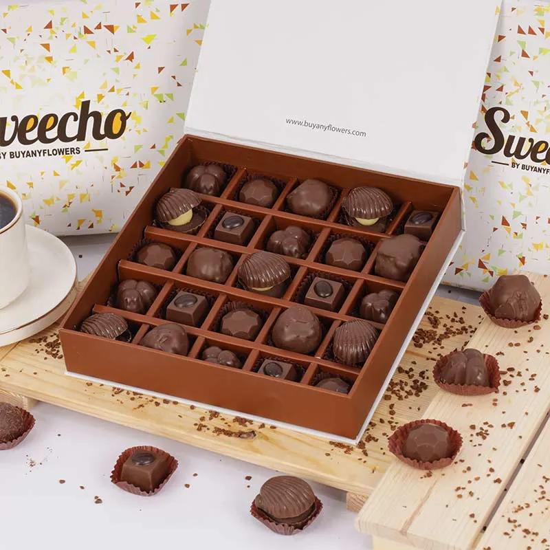 Treat Chocolates 25 Pcs By Sweecho - Chocolates gift from Buy Any Flowers Dubai in Al Quoz Industrial Area 4, Dubai, UAE - image 2