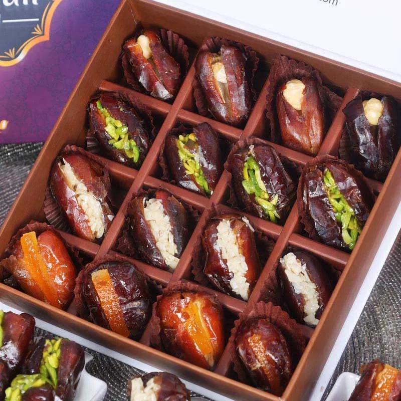 Ramadan Stuffed Dates By Sweecho 16 Pcs Blue thumbnail 3