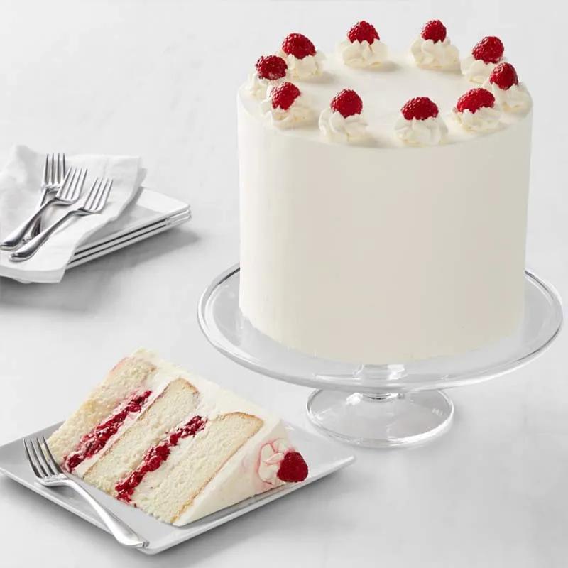 Raspberry Vanilla Cake 8 Portion