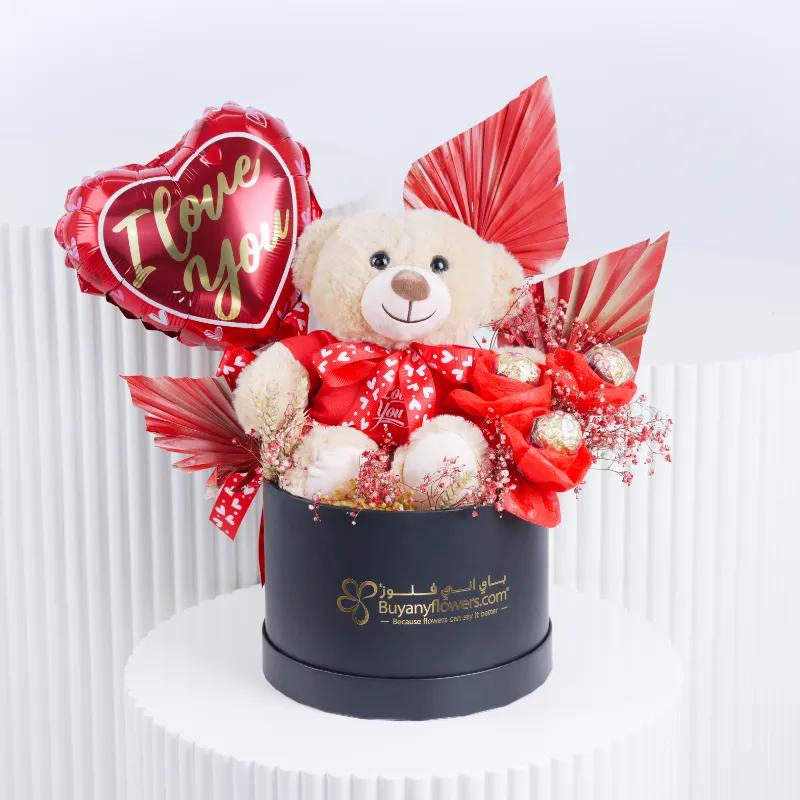 Love You Surprise Combo - Gifts gift from Buy Any Flowers Dubai in Al Quoz Industrial Area 4, Dubai, UAE