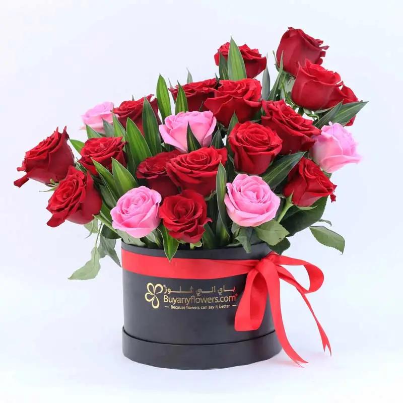 For Love 21 Roses Box and Chocolates thumbnail 2