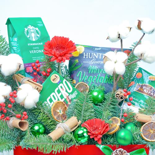 Festive Coffee and Savoury Hamper thumbnail 3