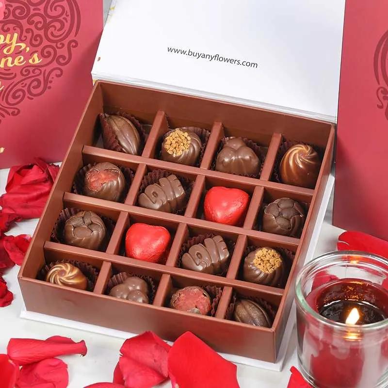 Valentine Premium Chocolates By Sweecho 16 Pcs thumbnail 2