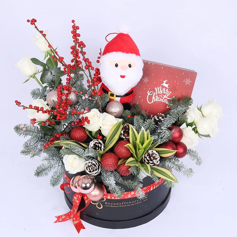 Winter Holidays Flower Hamper thumbnail 5