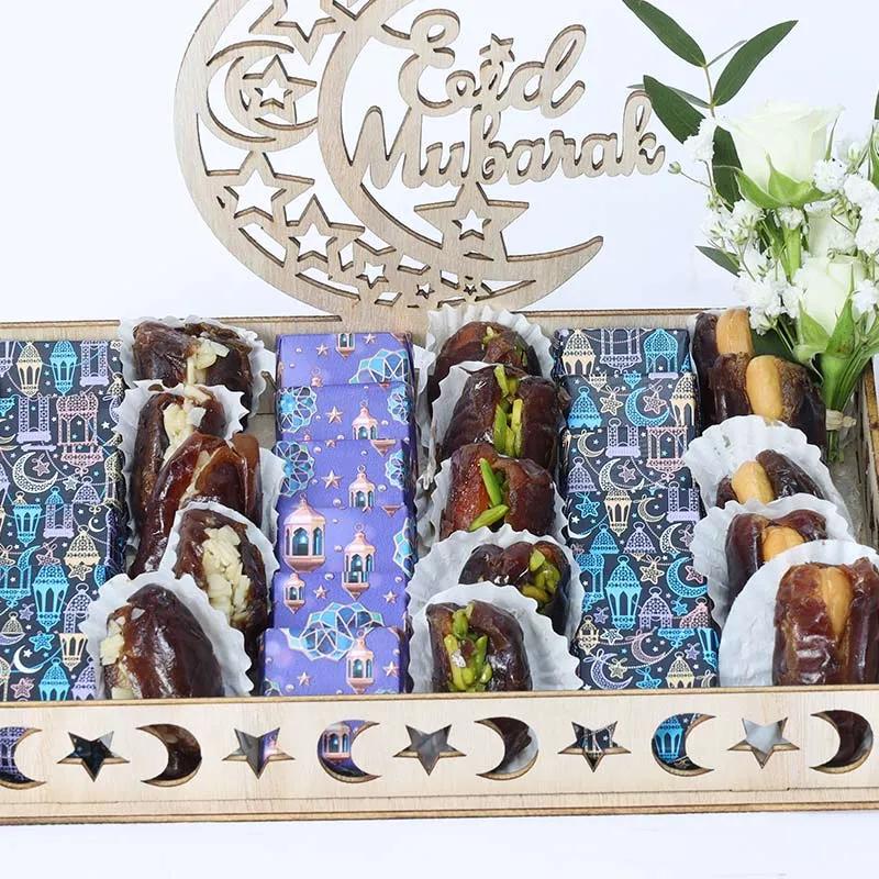 Eid Mubarak Chocolates and Dates Tray thumbnail 3