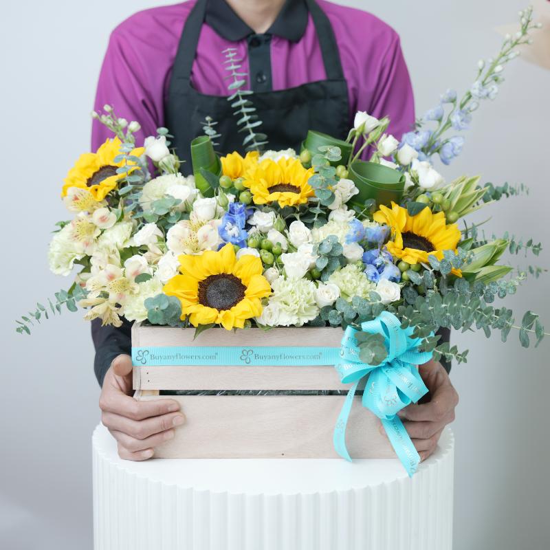 Sunshine Floral Wishes - Gifts gift from Buy Any Flowers Dubai in Al Quoz Industrial Area 4, Dubai, UAE - image 2