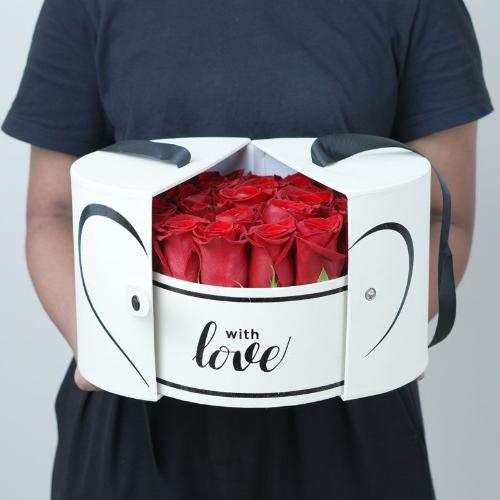 Love Surprise White Box - Flowers gift from Buy Any Flowers Dubai in Al Quoz Industrial Area 4, Dubai, UAE - image 2