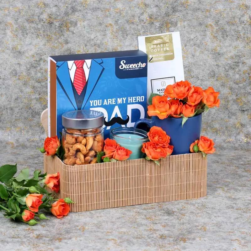 My Hero Dad Gift Hamper - Gift Sets gift from Buy Any Flowers Dubai in Al Quoz Industrial Area 4, Dubai, UAE
