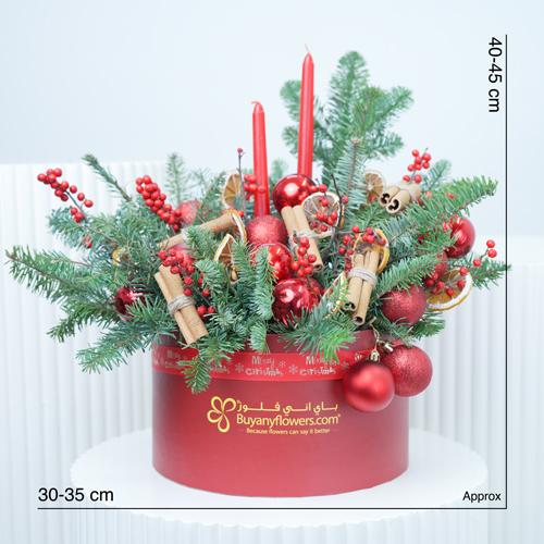 Holiday Joy Arrangement - Flowers gift from Buy Any Flowers Dubai in Al Quoz Industrial Area 4, Dubai, UAE - image 4