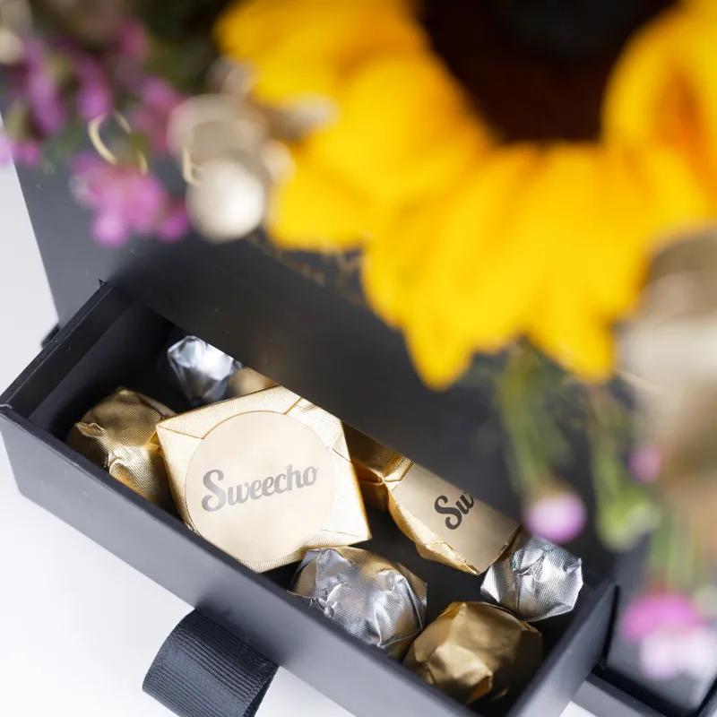 Sunshine Sunflower Box - Flowers gift from Buy Any Flowers Dubai in Al Quoz Industrial Area 4, Dubai, UAE - image 3
