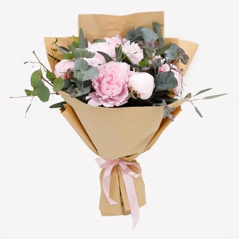 Sweet 7 Pink Peonies Bouquet thumbnail 1