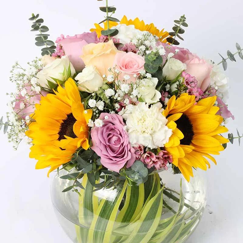 Pride Fish Bowl Arrangement thumbnail 3