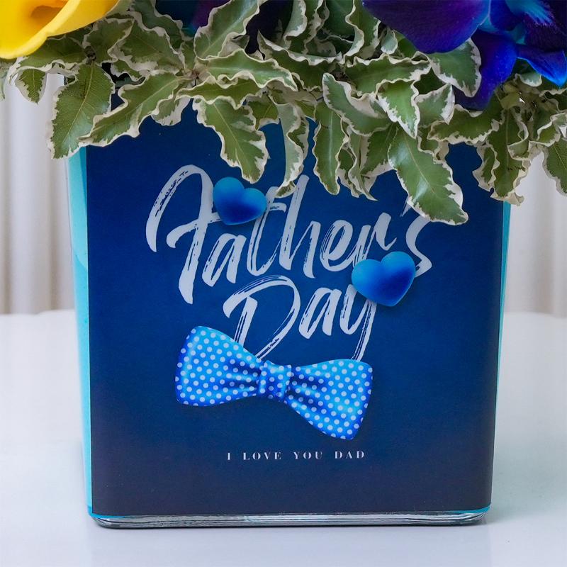 Sunny Fathers Day Flower Arrangement - Flowers gift from Buy Any Flowers Dubai in Al Quoz Industrial Area 4, Dubai, UAE - image 3