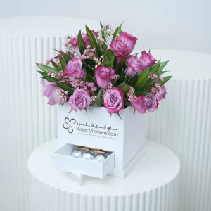 Darling 21 Purple Roses Box 1
