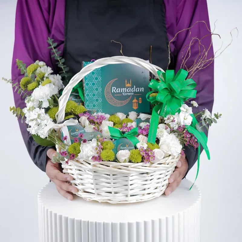 Barakah Bloom Ramadan Basket - Gifts gift from Buy Any Flowers Dubai in Al Quoz Industrial Area 4, Dubai, UAE - image 2