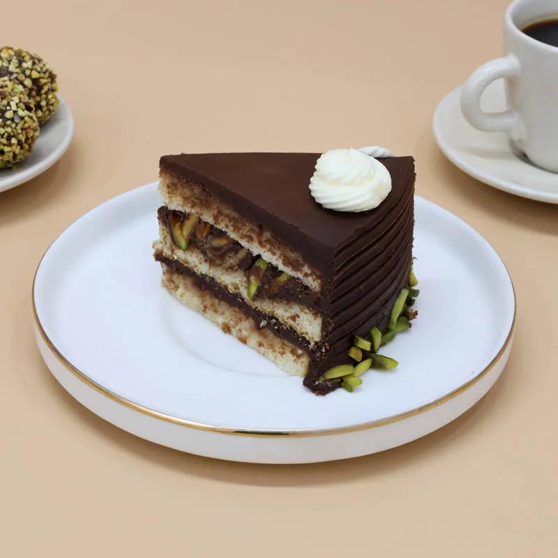 4 Portion Chocolate Pistachio Cake thumbnail 3