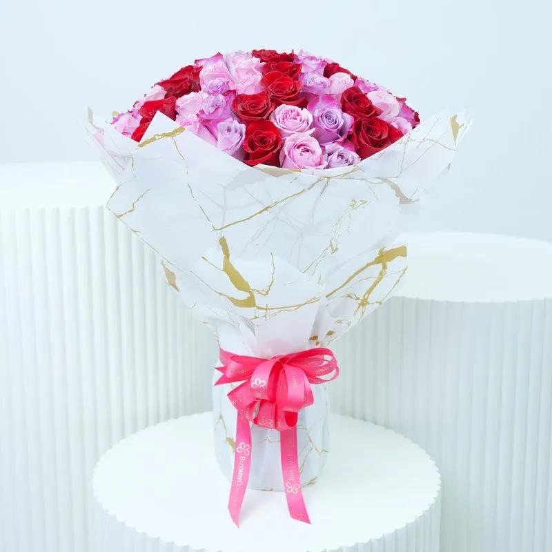 Lady Luck 101 Roses in Dubai