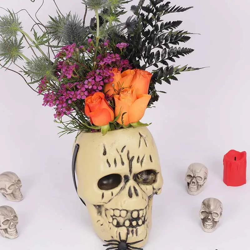 Skullful Sunset Flower Arrangement thumbnail 2