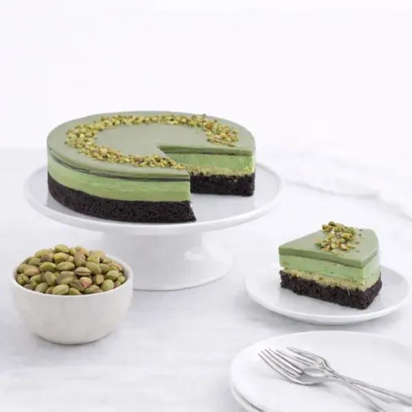 Dubai Chocolate Pistachio Kunafa Cake 4 Portion - Cakes gift from Buy Any Flowers Dubai in Al Quoz Industrial Area 4, Dubai, UAE - image 2