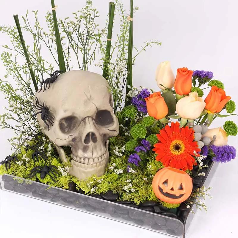 Dead Man Head Flower Arrangement thumbnail 3