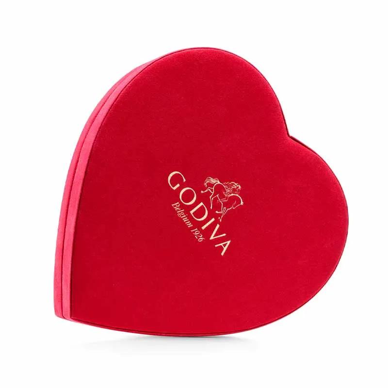 Godiva Coeur Gift Box Red 7 Pcs thumbnail 2