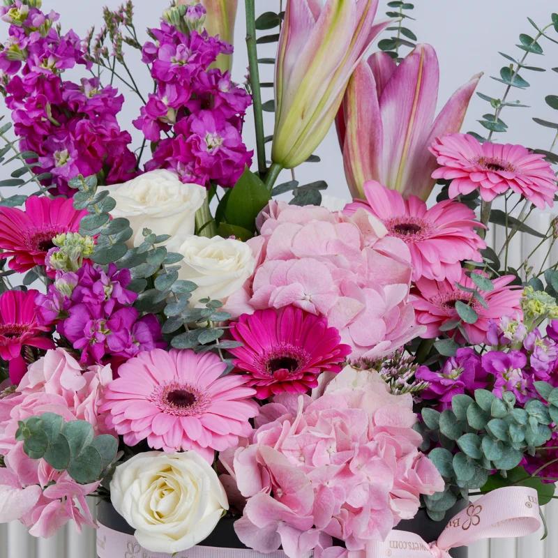 Pastel Whisper Flower Box Trio - Gift Sets gift from Buy Any Flowers Dubai in Al Quoz Industrial Area 4, Dubai, UAE - image 3