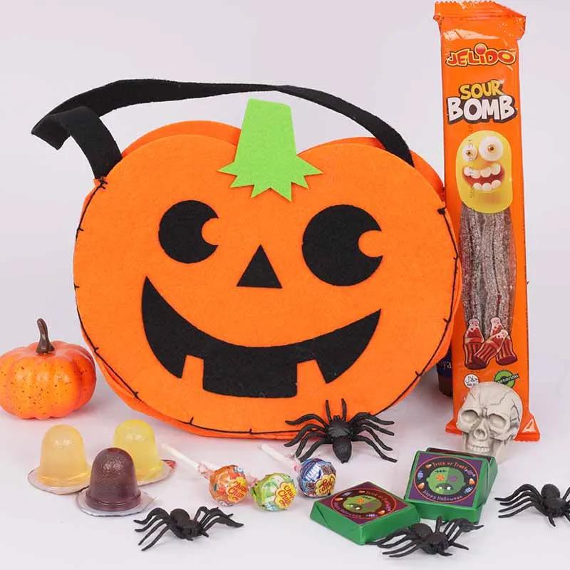 Evil Pumpkin Trick or Treat Bag thumbnail 2