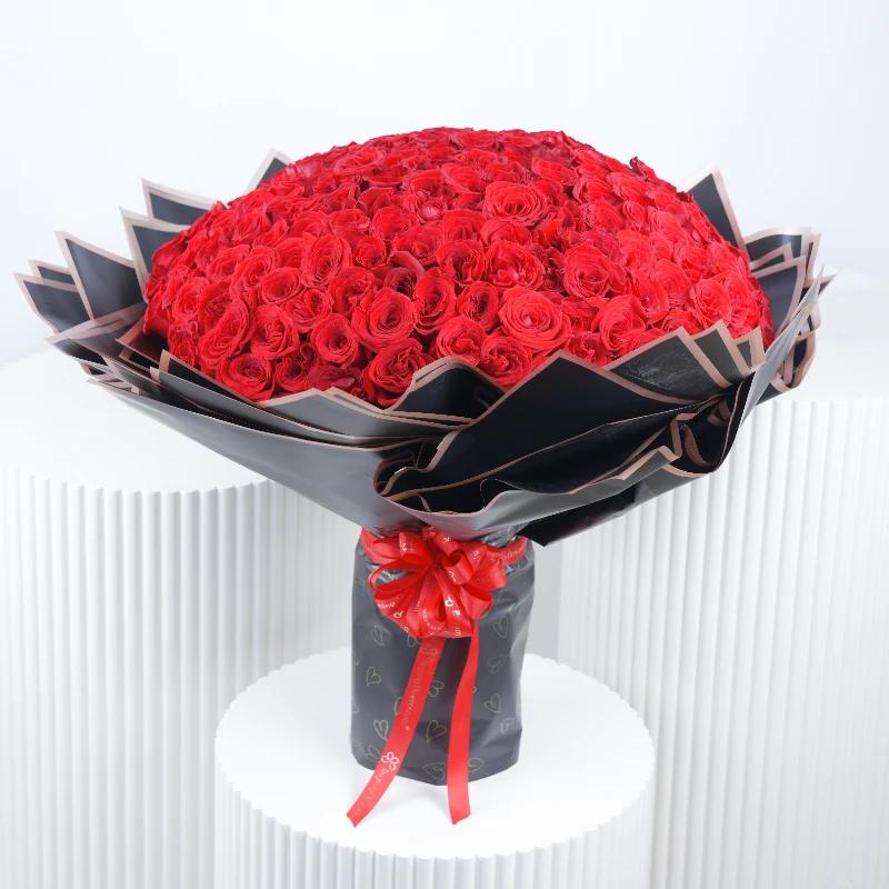 Love Bouquet 201 Red Roses - Flowers gift from Buy Any Flowers Dubai in Al Quoz Industrial Area 4, Dubai, UAE
