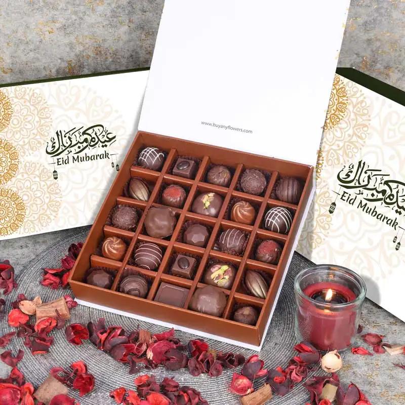 Eid Premium Chocolates By Sweecho 25 Pcs Green