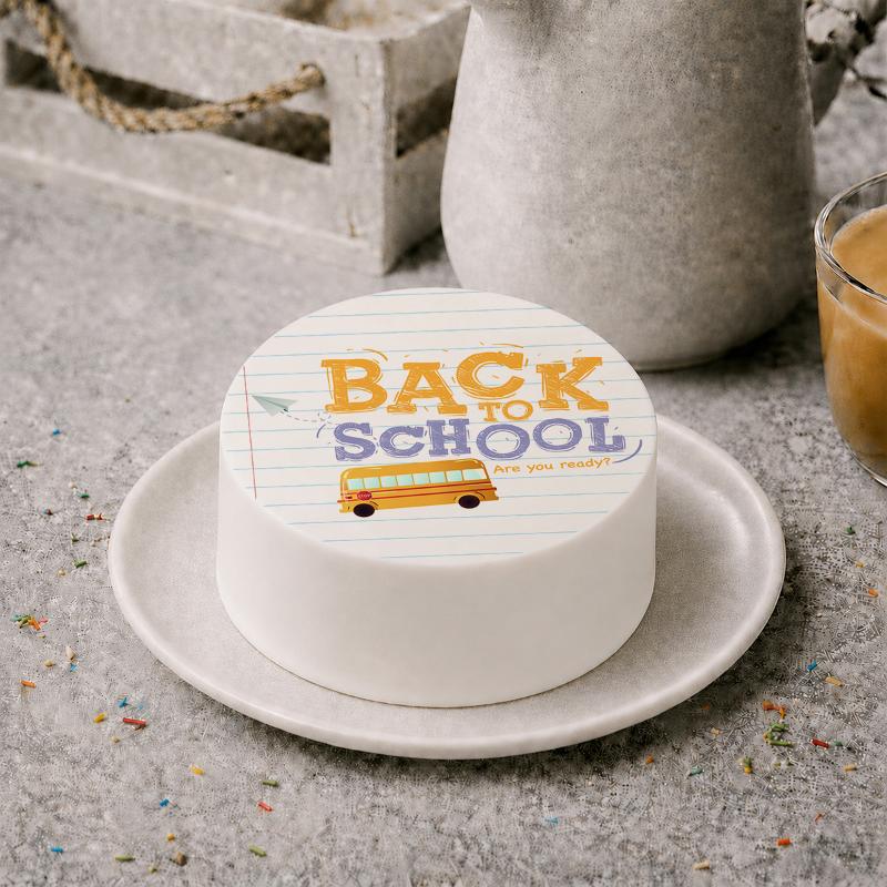 School Calling Bento Cake - Cakes gift from Buy Any Flowers Dubai in Al Quoz Industrial Area 4, Dubai, UAE